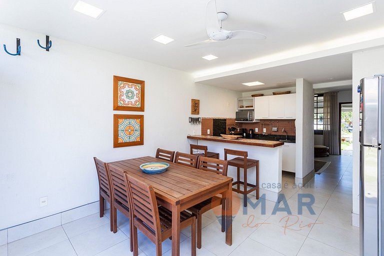 3-Bedroom Duplex with Pool in Cabo Frio | CDI 24