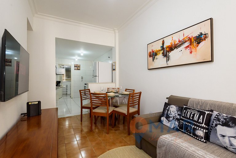 1BDR 2 Min from Copacabana Beach | NSC 1229/903