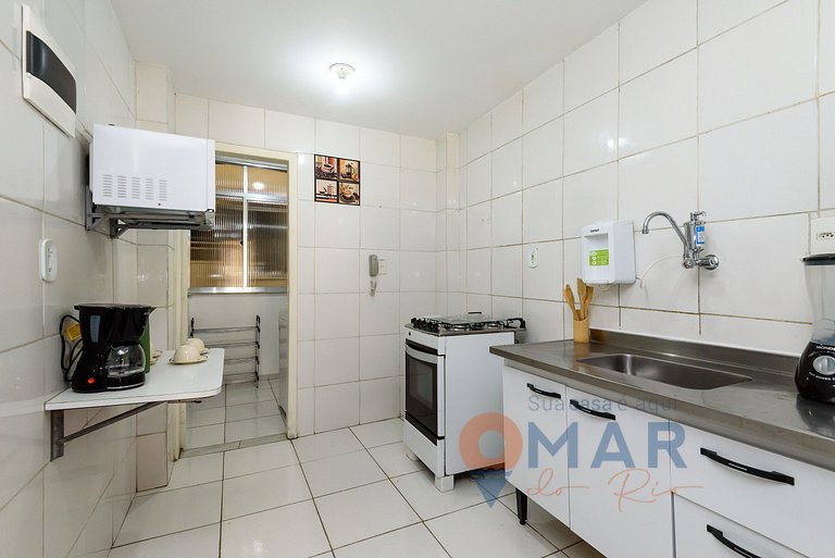 1 Qto a 2min da Praia de Copacabana | NSC 1229/903