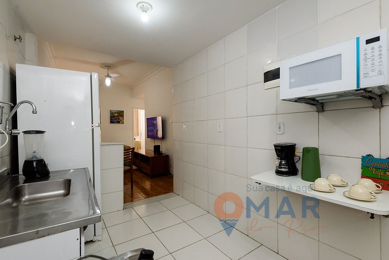 1BDR, 2 Min de la Playa de Copacabana|NSC 1229/903