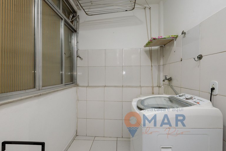 1 Qto a 2min da Praia de Copacabana | NSC 1229/903