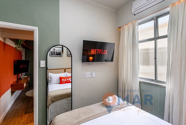 1BDR, 3 minutes from Ipanema Beach | JN 185/705