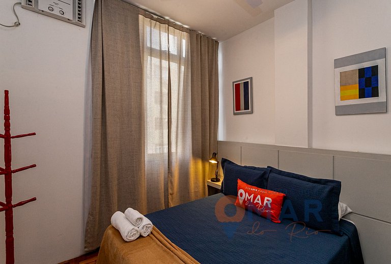 1BDR a 3 Min de la Playa de Copacabana|JC 55/1008