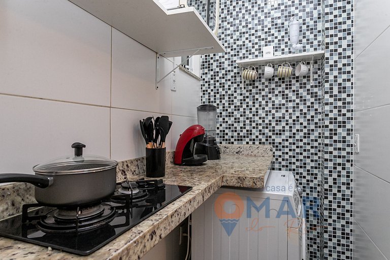 1BDR a 3 Min de la Playa de Copacabana|JC 55/1008
