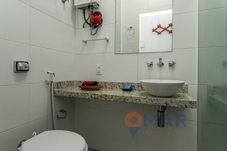 1BDR a 3 Min de la Playa de Copacabana|JC 55/1008