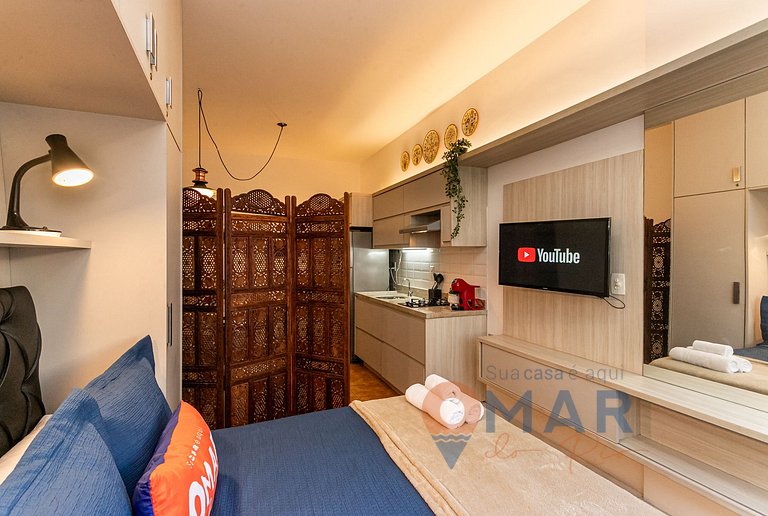 Studio 4 Minutes from Copacabana Beach | PF 78/602