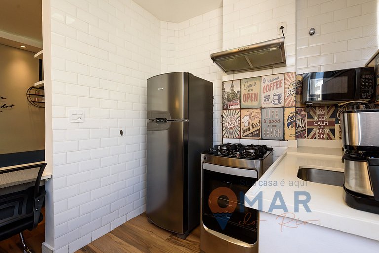 Studio 6 Min from Flamengo Beach | MAB 18/1103