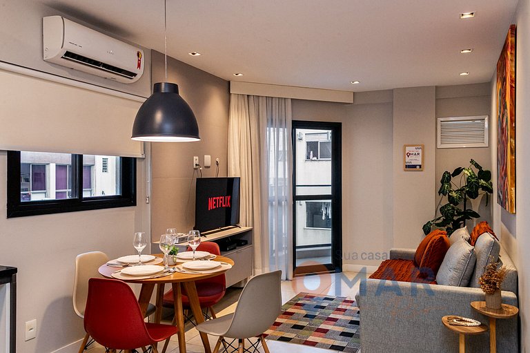 1BDR and Balcony in Copacabana | MRU 05/703
