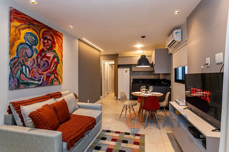 1BDR and Balcony in Copacabana | MRU 05/703
