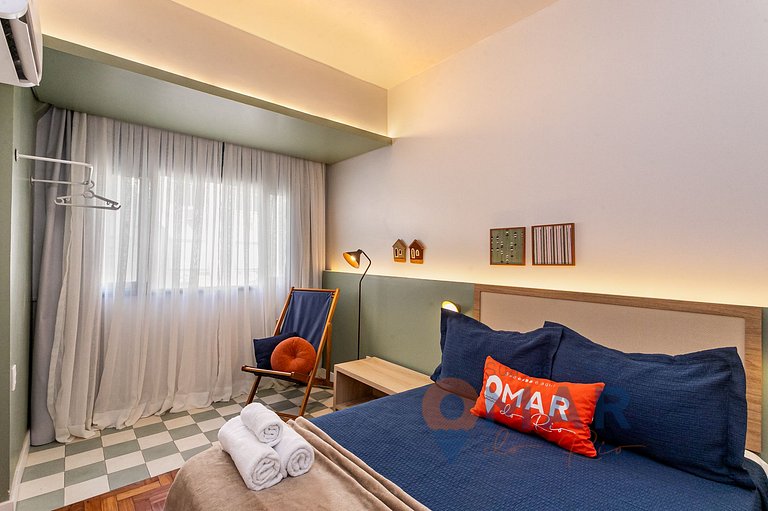 1BDR a 190m de la Playa de Copacabana| DU 183/1003