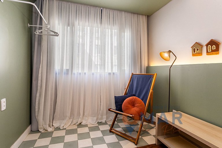 1BDR a 190m de la Playa de Copacabana| DU 183/1003