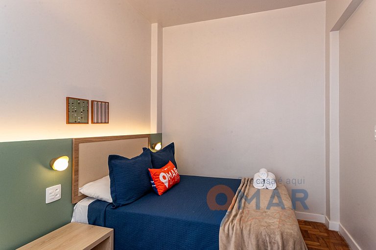 1BDR a 190m de la Playa de Copacabana| DU 183/1003