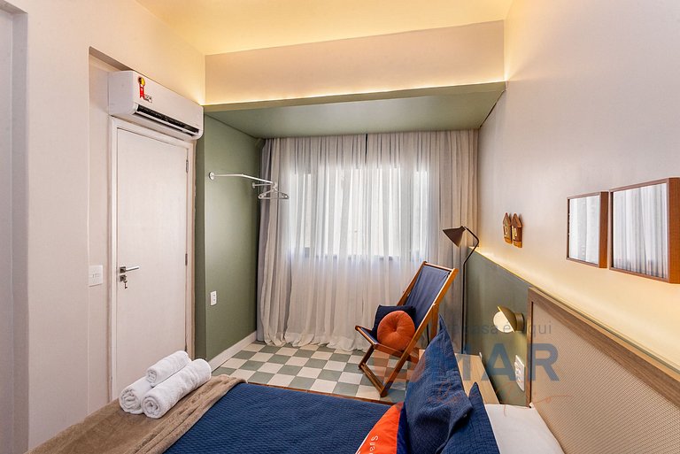 1BDR a 190m de la Playa de Copacabana| DU 183/1003