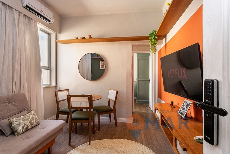 1BDR a 3 min de la playa de Ipanema | JN 185/705