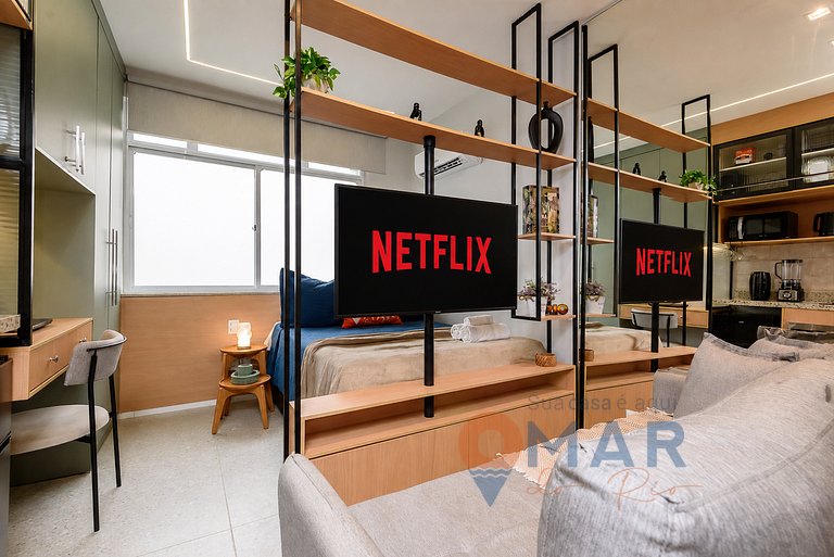 Studio a 1Min da Praia em Copacabana | A 3806/711