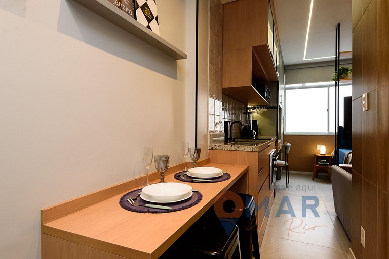 Studio en Copacabana, cerca de la playa|A 3806/711
