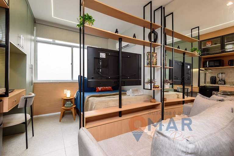 Studio en Copacabana, cerca de la playa|A 3806/711