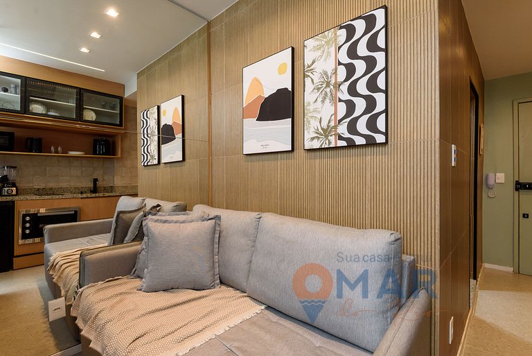 Studio en Copacabana, cerca de la playa|A 3806/711