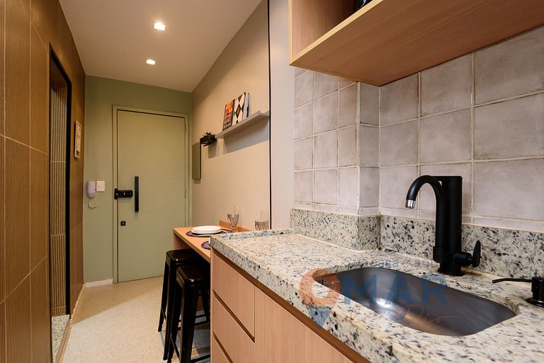 Studio en Copacabana, cerca de la playa|A 3806/711