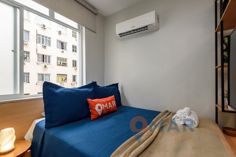 Studio a 1Min da Praia em Copacabana | A 3806/711