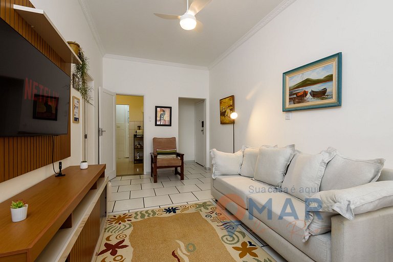 Conforto em 2Qtos a 2 Min da Praia | AS 13/1103