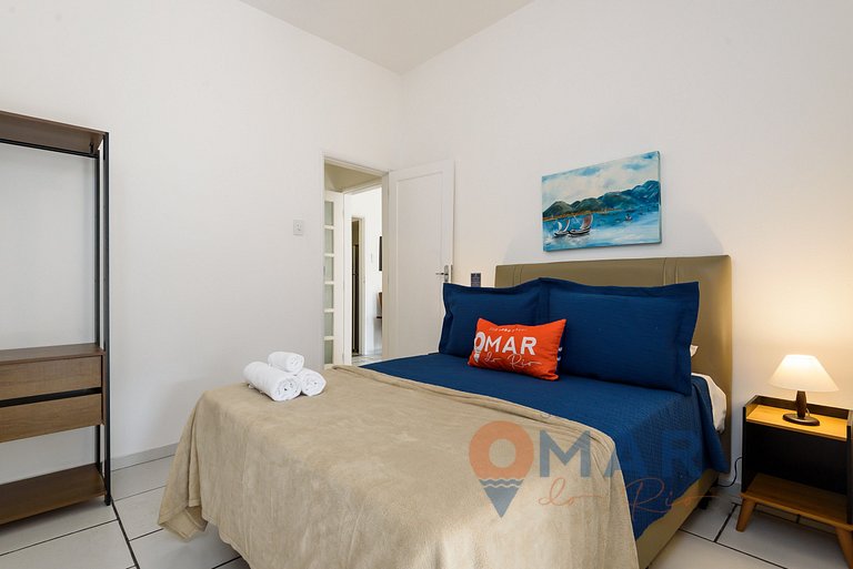 Conforto em 2Qtos a 2 Min da Praia | AS 13/1103