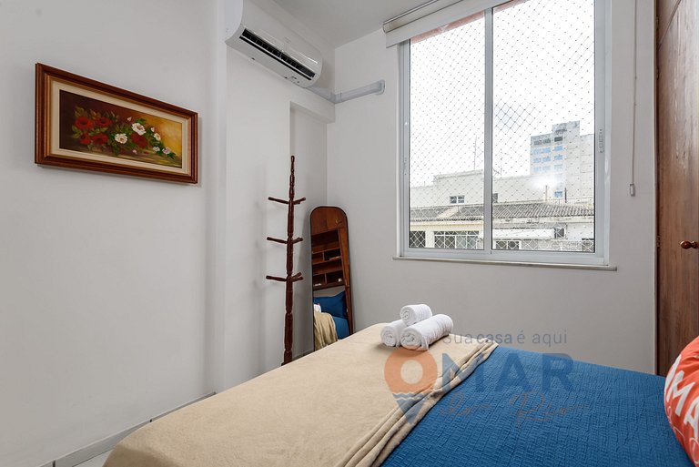 Conforto em 2Qtos a 2 Min da Praia | AS 13/1103