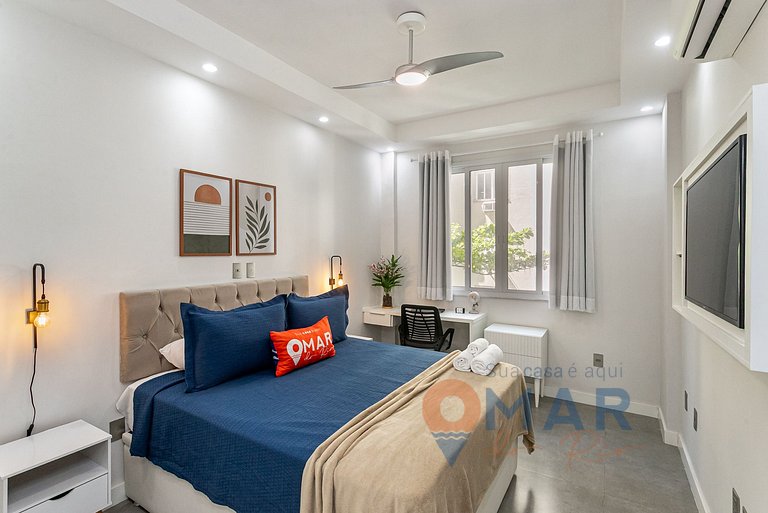 Sophisticated 3BDR 2 Min from the Beach|AS 130/502