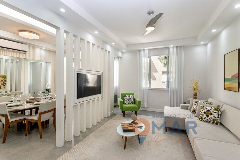 Sophisticated 3BDR 2 Min from the Beach|AS 130/502