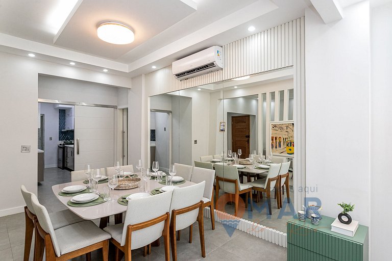 Sophisticated 3BDR 2 Min from the Beach|AS 130/502