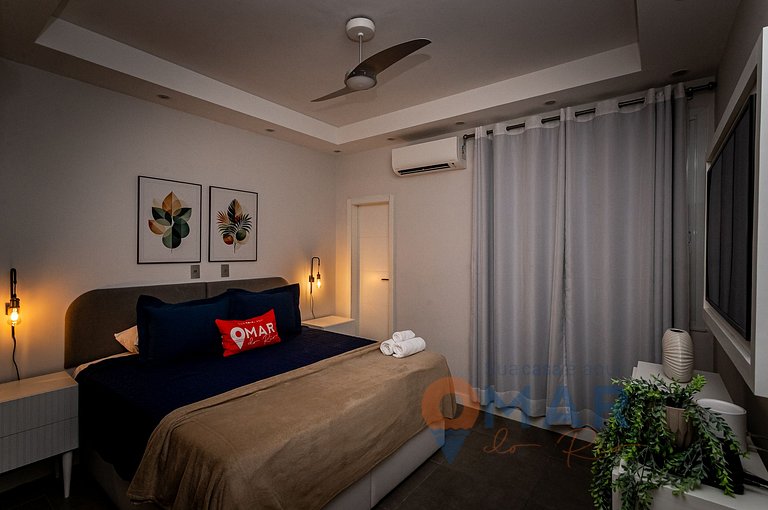 Sophisticated 3BDR 2 Min from the Beach|AS 130/502