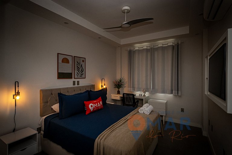 Sophisticated 3BDR 2 Min from the Beach|AS 130/502