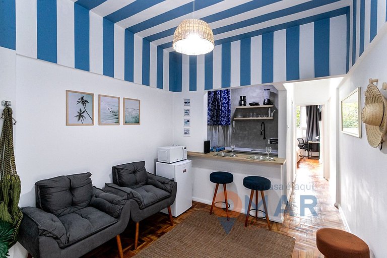 1BDR, 1 Min from the Sea in Copacabana |GS 738/507