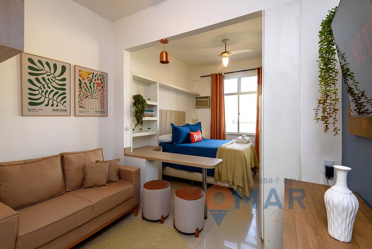 Studio in Botafogo Near the Beach | PB 356/1240