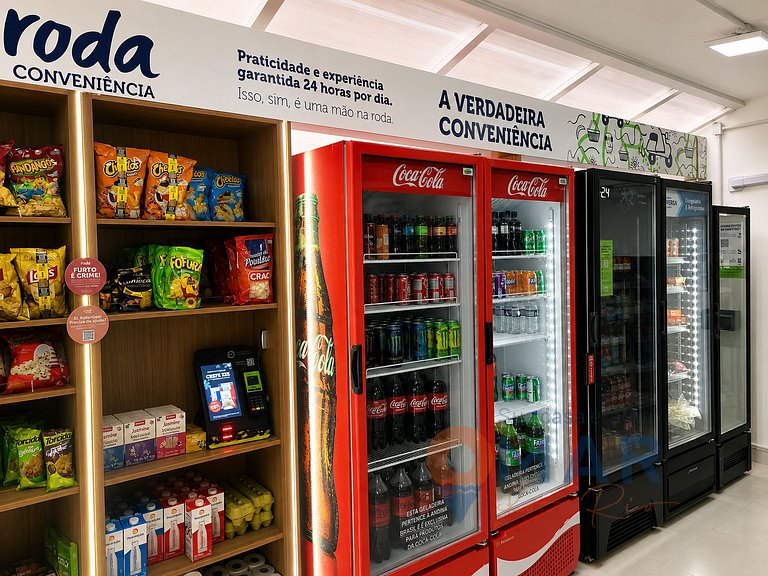 Estudio en Botafogo Cerca de la Playa| PB 356/1240
