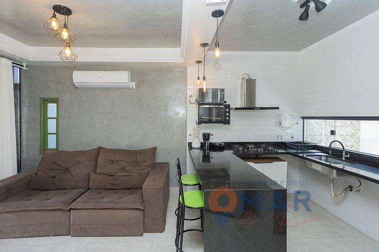 House with Swimming Pool and Gourmet Area in Búzios | E 02