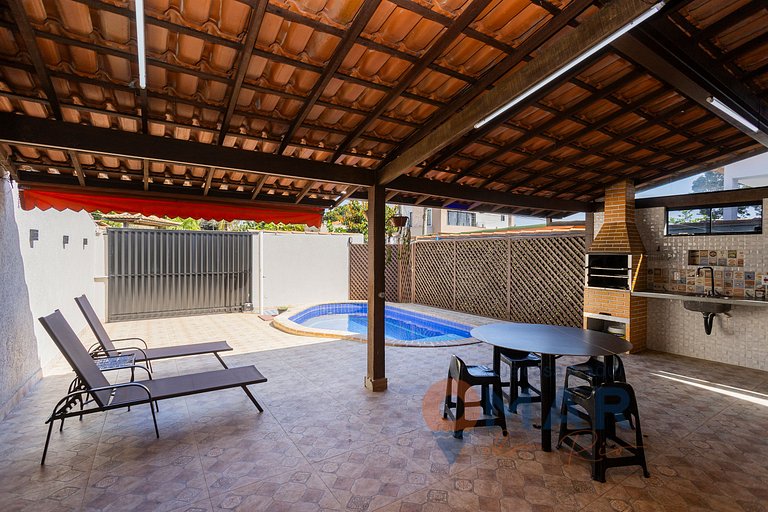 House with Swimming Pool and Gourmet Area in Búzios | E 02