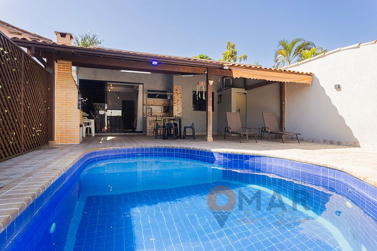 House with Swimming Pool and Gourmet Area in Búzios | E 02