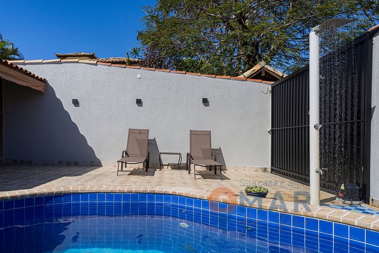 House with Swimming Pool and Gourmet Area in Búzios | E 02