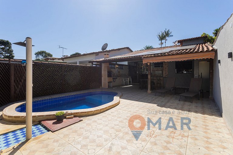 House with Swimming Pool and Gourmet Area in Búzios | E 02