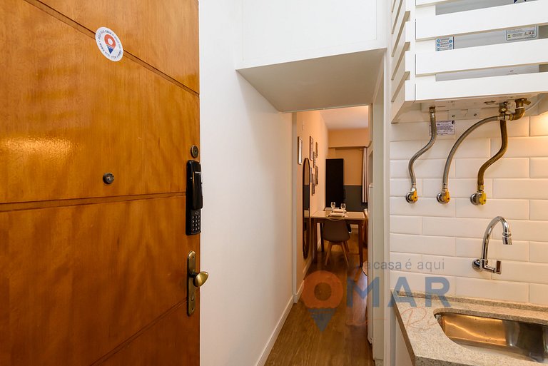 Estudio cerca del metro, 8min playa | SF 228/934