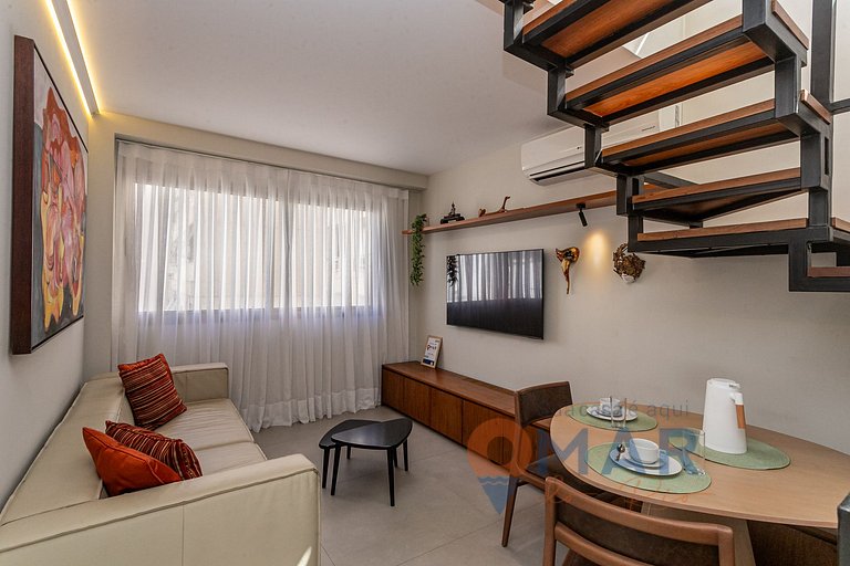 Duplex: Piscina, Área Gourmet e Garagem| CN 37/404