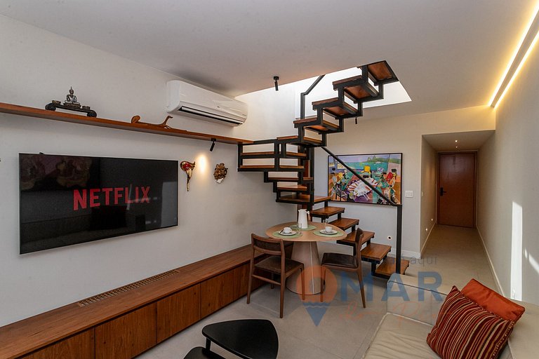 Duplex: Piscina, Área Gourmet e Garagem| CN 37/404