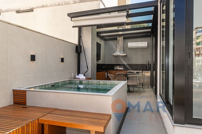 Duplex: Piscina, Área Gourmet e Garagem| CN 37/404