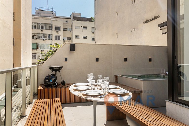 Duplex: Piscina, Área Gourmet e Garagem| CN 37/404