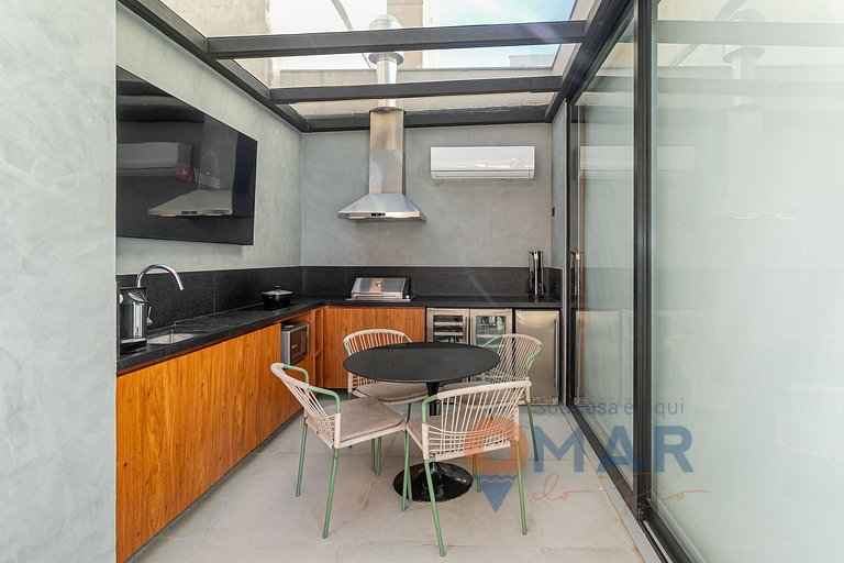 Duplex: Piscina, Área Gourmet e Garagem| CN 37/404
