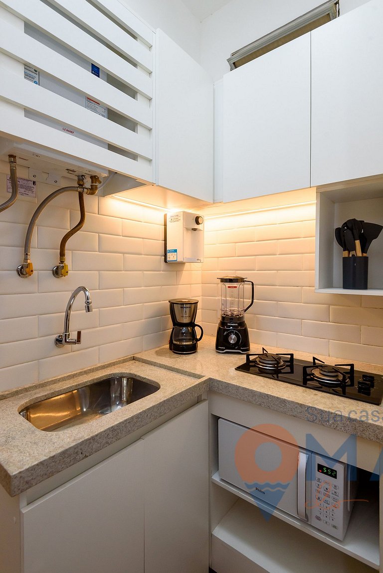 Studio near subway, 8min to beach | SF 228/934
