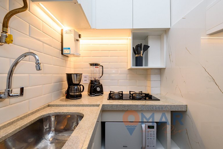 Estudio cerca del metro, 8min playa | SF 228/934