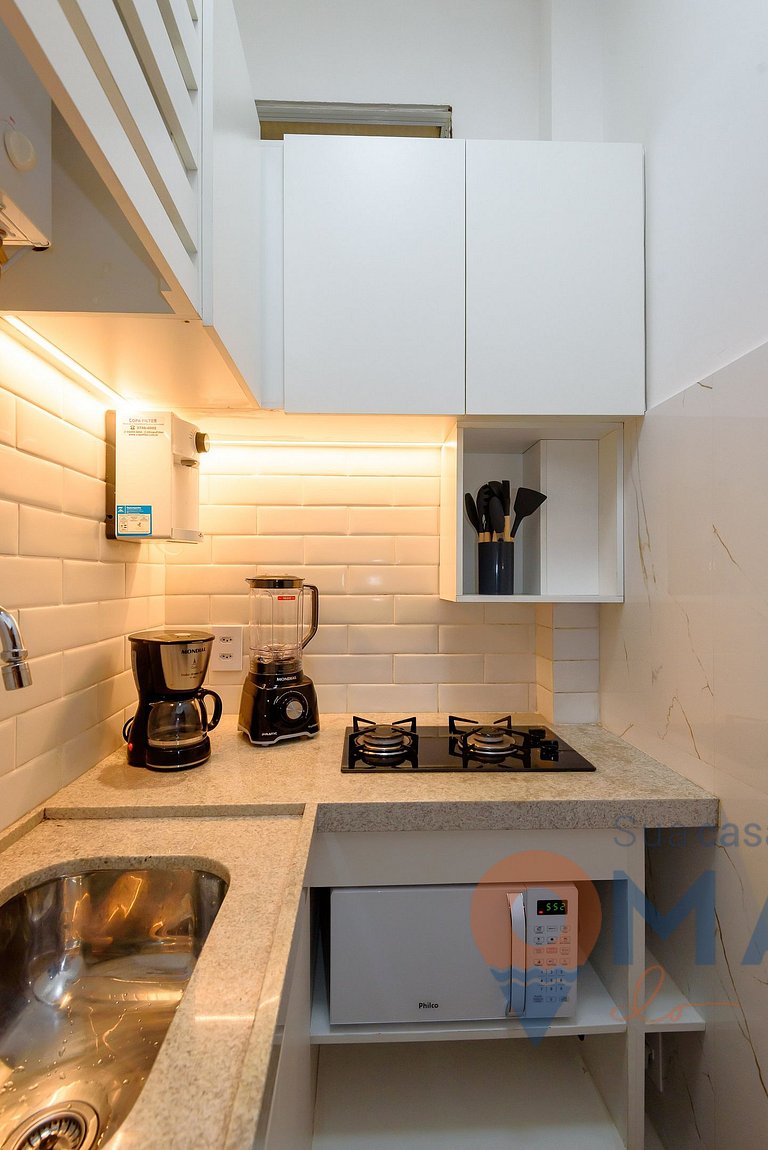 Studio near subway, 8min to beach | SF 228/934