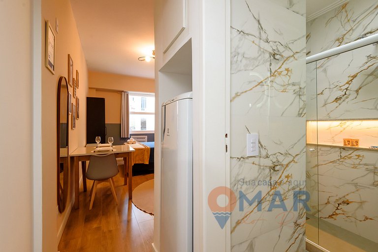 Estudio cerca del metro, 8min playa | SF 228/934